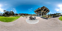 The Geisel Library and Dr. Seuss on the University of California San Diego Campus