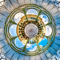 Escondido City Hall Small Planet View
